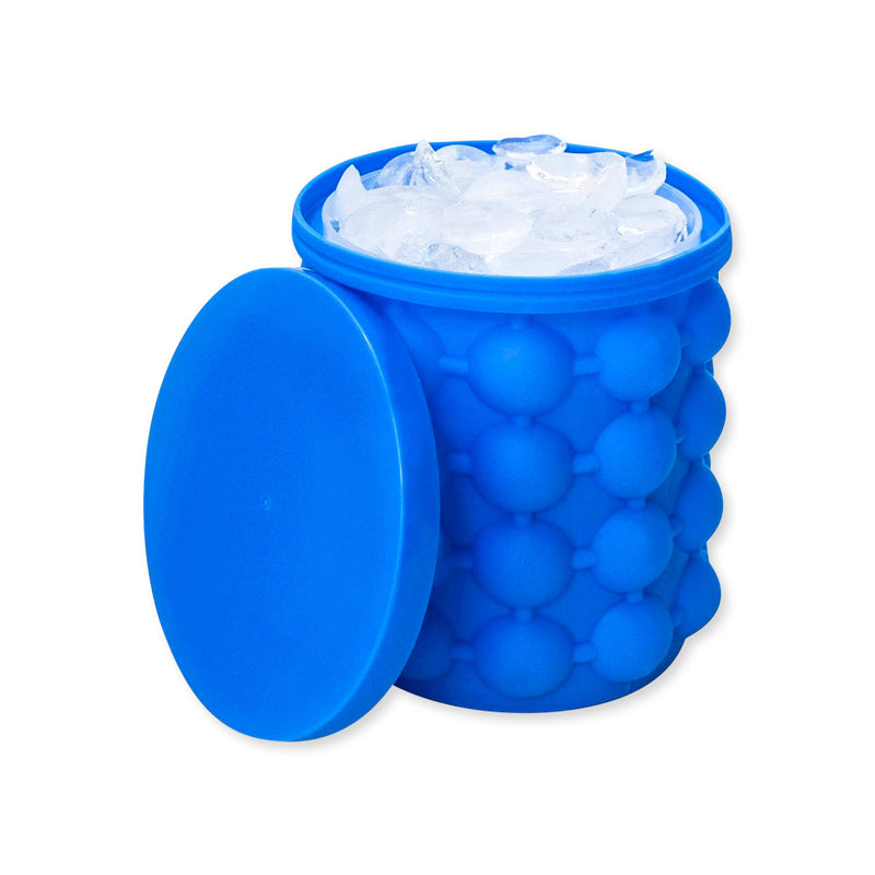 Forma de Gelo de Silicone em Formato de Balde - Ice Magic