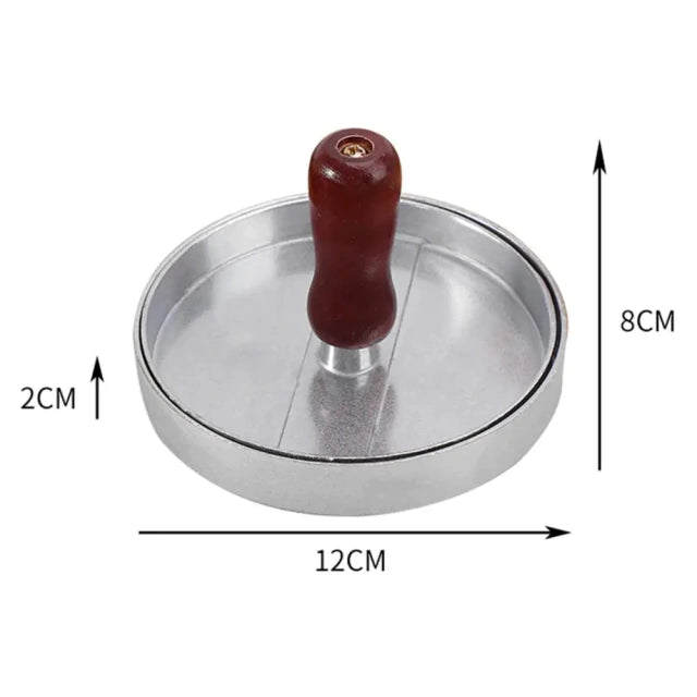 Molde para Hambúrguer Caseiro Artesanal - Forma 12cm