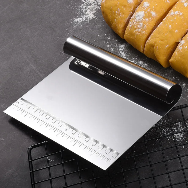Espátula de Corte Profissional para Confeitaria em Inox - 15cm