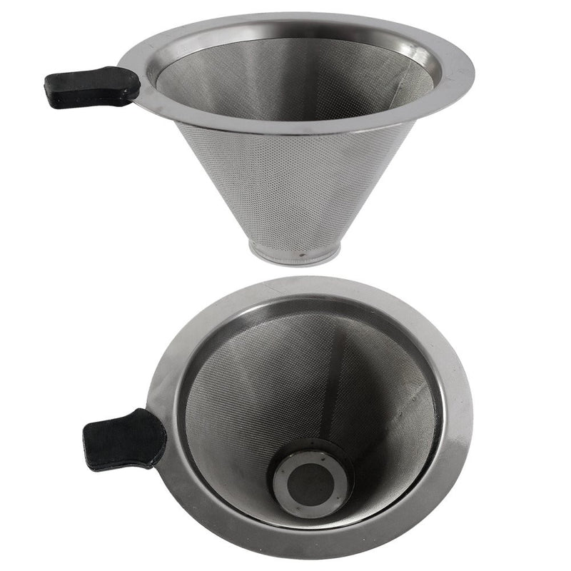 Cafeteira de Vidro com Coador de Inox - 400ml