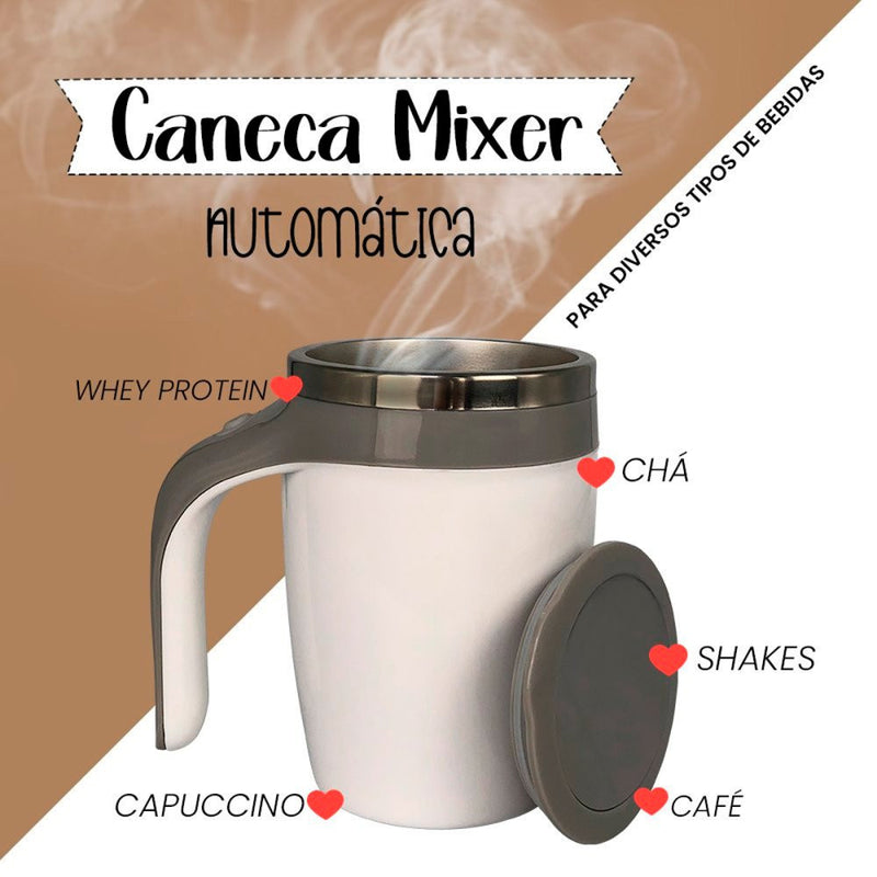 Caneca Mixer Magnética 380ml - Sortida