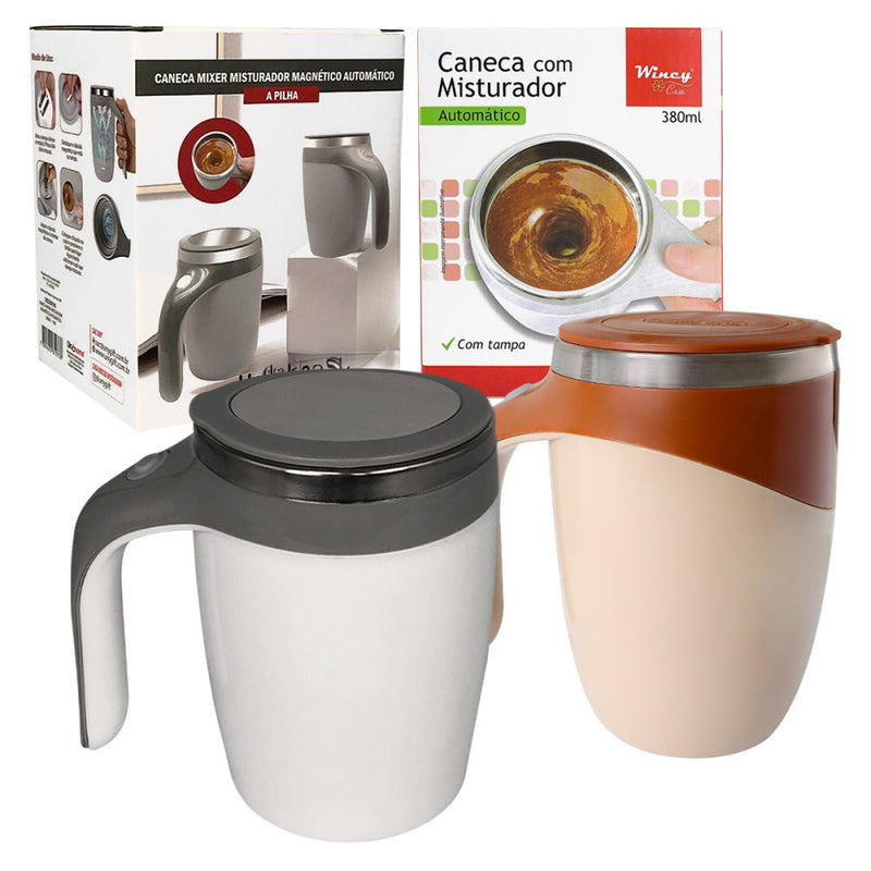 Caneca Mixer Magnética 380ml - Sortida