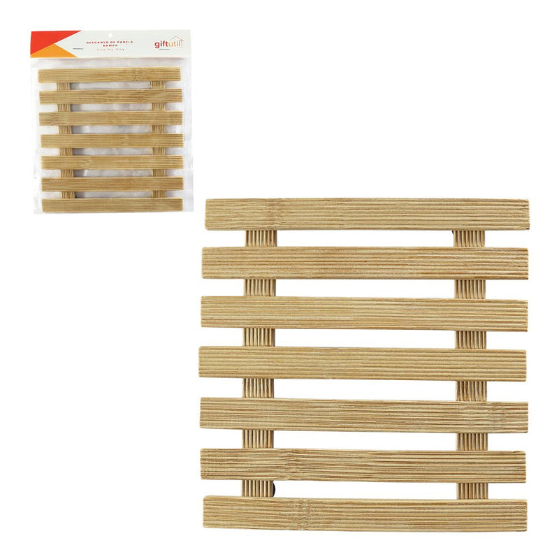 Descanso para Panela de Bambu - 17cm