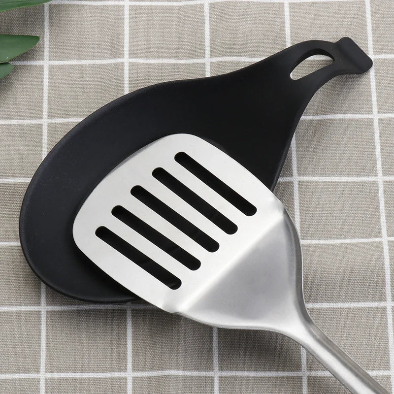 Espátula de Aço Inox para Fritura - 21,5 cm