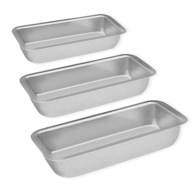 Conjunto de Formas para Pães e Bolos - 3 Peças